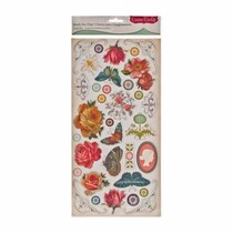 chipboard stickers, 34 Motive