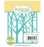 Taylored Expressions Punching template: trees in the forest