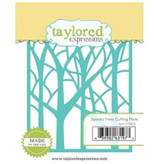 Taylored Expressions Stansning skabelon: træer i skoven