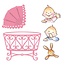 Marianne Design Collectables - Eline's baby