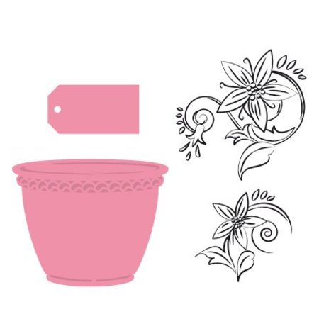Marianne Design Collectables - Blumentopf