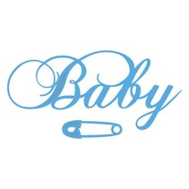 Cutting meurt: BABY texte