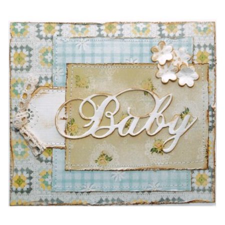 Marianne Design Matrizes de corte: BABY Texto