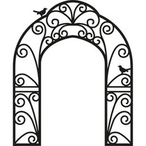 Cutting en embossing stencil