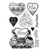 Stempel / Stamp: Transparent I timbri trasparenti, Friendster sei il migliore