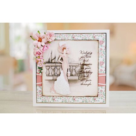 Tattered Lace modelo de perfuração: esfarrapada Lace Eliza