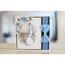 modelo de perfuração: esfarrapada Lace Eliza