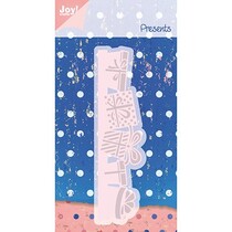 Skæring og prægning stencil, gave emballage