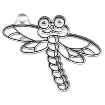 Akryl Dråper, Dragonfly, 7x9 cm