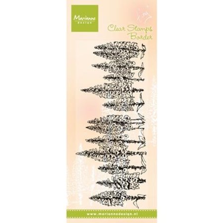 Marianne Design Transparent stempel: Tiny grense, revebjelle