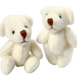 Embellishments / Verzierungen 6 Teddy Bear Mini Deco