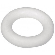1 Styrofoam form, flad ring
