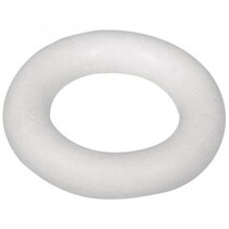 1 Styrofoam shape, flat ring