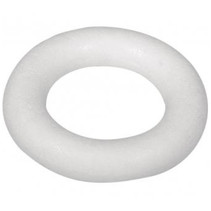 1 Styrofoam vorm, platte ring