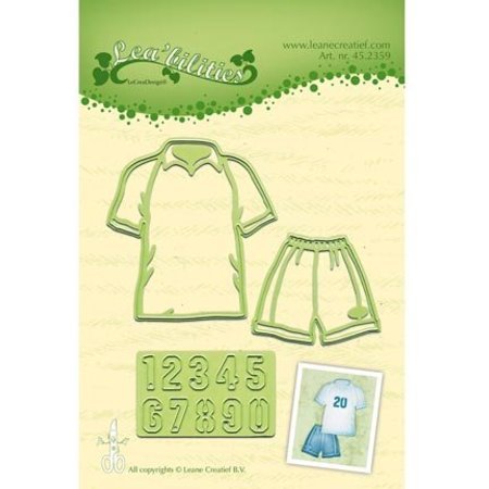 Leane Creatief - Lea'bilities Matrizes de corte: Figuras Sportswear +