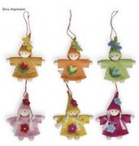 Exlusiv Bastelpackung felt figures, 6 pieces, 8.5 cm