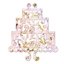 Thinlits Sizzix Stampers - Cake, tre dyr av Dena Designs
