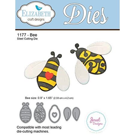 Elisabeth Craft Dies Troqueles de corte: 2 abeja
