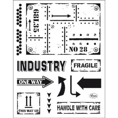 Viva Dekor und My paperworld sello transparente: Estilo Industrial