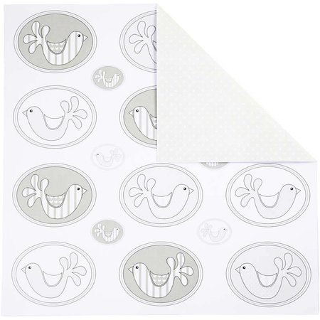 DESIGNER BLÖCKE  / DESIGNER PAPER Ontwerpers papier, 30,5 x30, 5 cm, 5 vel