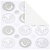 DESIGNER BLÖCKE  / DESIGNER PAPER Papel de diseño, 30,5 x30, 5 cm, 5 hojas