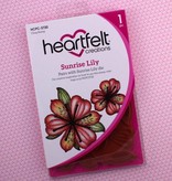 Heartfelt Creations aus USA Sunrise Lily Collection, insgesamt 9 Artikel!