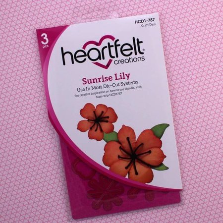 Heartfelt Creations aus USA Sunrise Coleção Lily, 9 produtos!