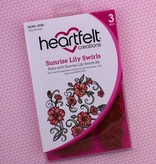 Heartfelt Creations aus USA Sunrise Lily Collection, insgesamt 9 Artikel!