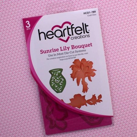 Heartfelt Creations aus USA Sunrise Coleção Lily, 9 produtos!
