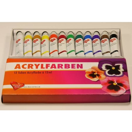 FARBE / INK / CHALKS ... acrylverf