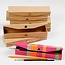 Objekten zum Dekorieren / objects for decorating Pencil cas, la taille 21x6x2, 5 cm