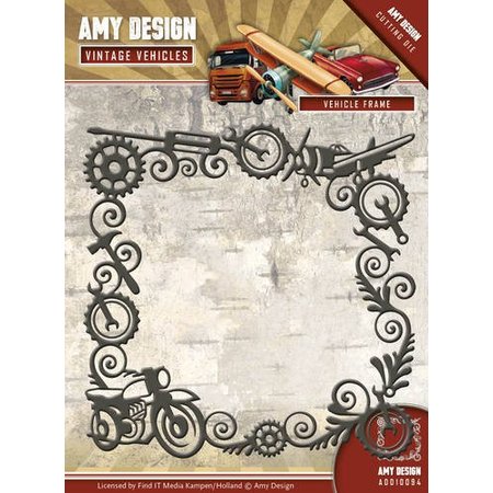 Amy Design Ponsen sjabloon: Uitstekend frame