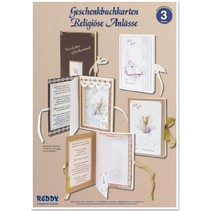 Bastelset, Geschenkbuchkarten für religiöse Anlässe