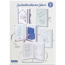 Bastelset, Geschenkbuchkarten Geburt