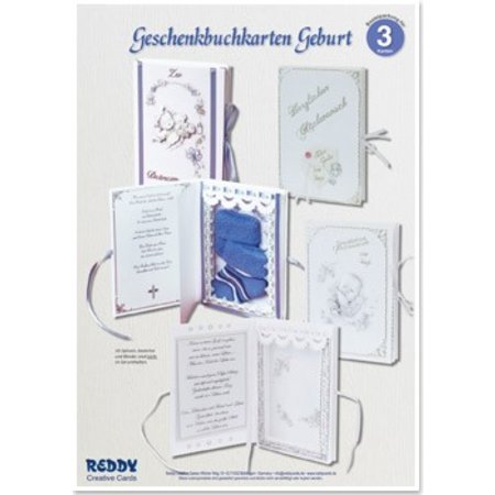 BASTELSETS / CRAFT KITS: Craft Kit, Gift papieren kaarten Geboorte