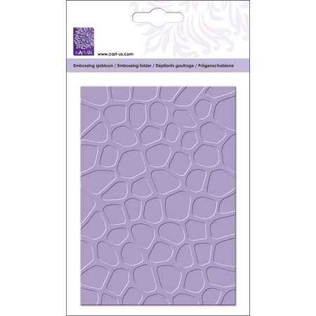 Cart-Us Embossing folders A5: stone wall Desgn