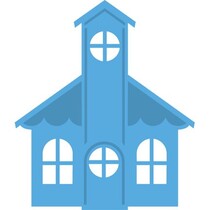 Stempelen en embossing stencil, Kapel