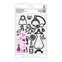 Impostare la follia! A5 Set "camerino" di taglio "Dressing Room" muore un totale di 14 pezzi!