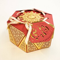 Stanz-und Prägeschablone: Diamond Favour Squeeze Box Die