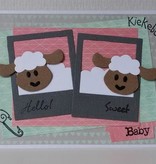 Marianne Design Puncionar e modelo embossing Collectables - ovelha Eline