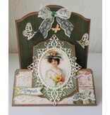 Joy!Crafts Stanzschablone: Ovale Rahmen und 2 Ecke