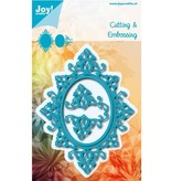 Joy!Crafts Stanzschablone: Ovale Rahmen und 2 Ecke