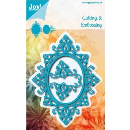 Joy!Crafts Stanzschablone: Ovale Rahmen und 2 Ecke