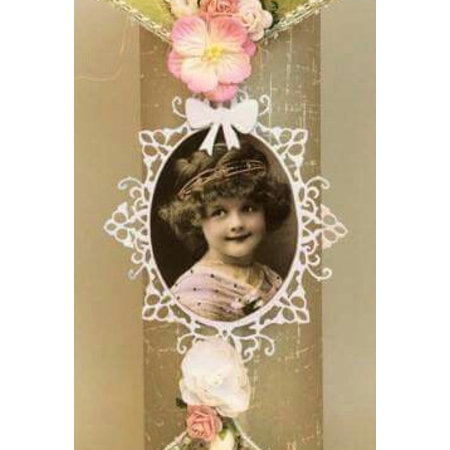 Joy!Crafts Punching template: Oval frames and 2 corner