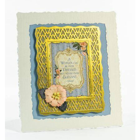TONIC Stansmessen: Deco frame van Diamond