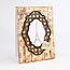 TONIC Stanzschablonen: Deco Oval Trellis (groß:168 x 118 mm)