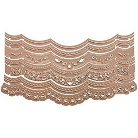 Spellbinders und Rayher Perfurando modelo: Filgrane Borders