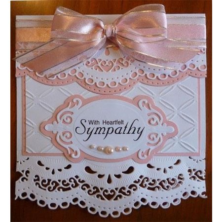Spellbinders und Rayher Perfurando modelo: Filgrane Borders