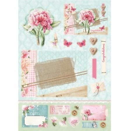 BASTELSETS / CRAFT KITS: Die satt, A4