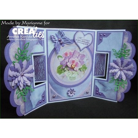 Crealies und CraftEmotions modelos de Stan: pontos de canto